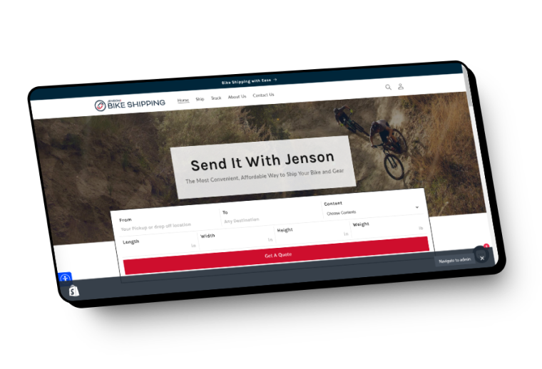 Jenson Bike Shipping image