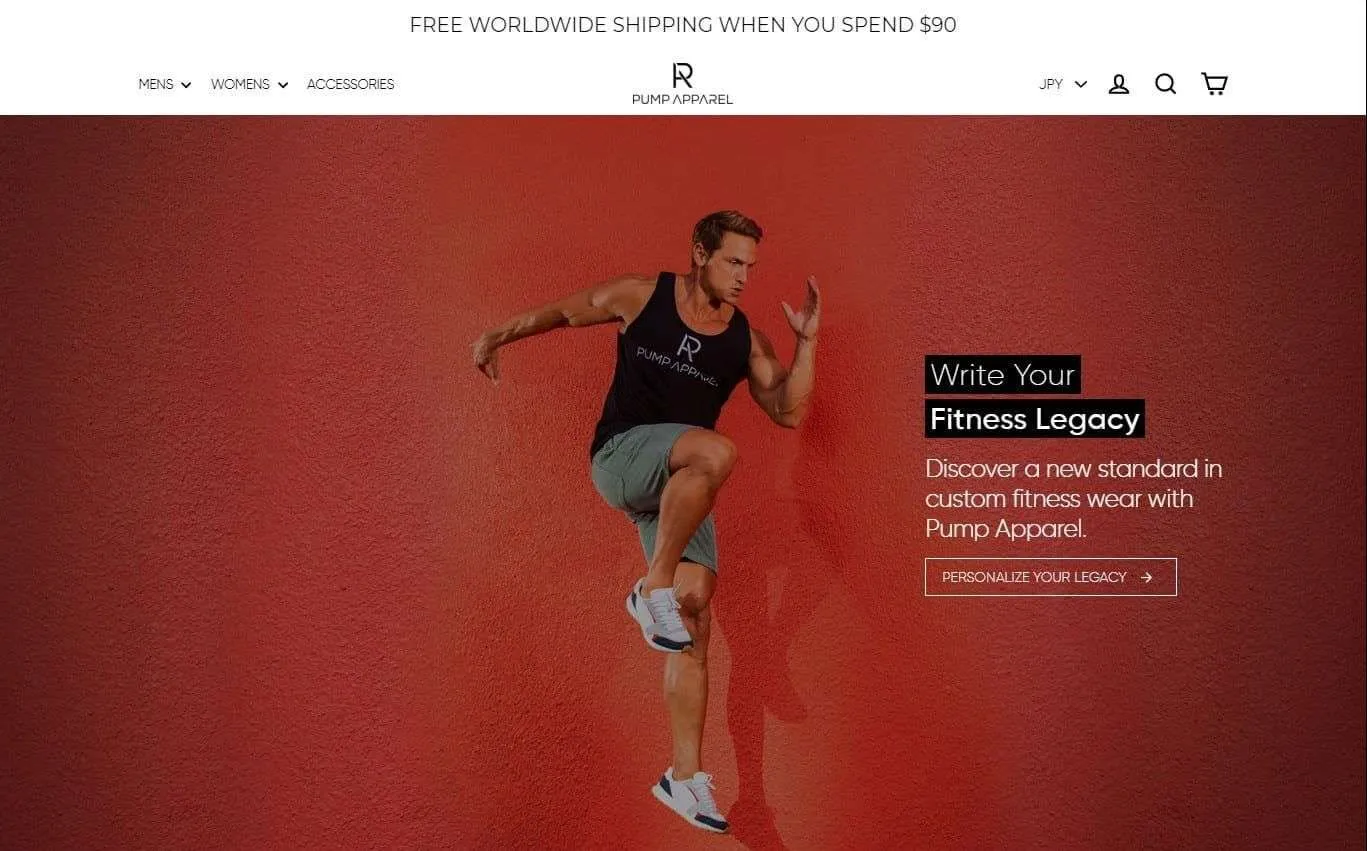 Pump Apparel + project